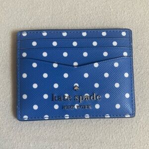 Kate Spade Polka Dot Card Holder